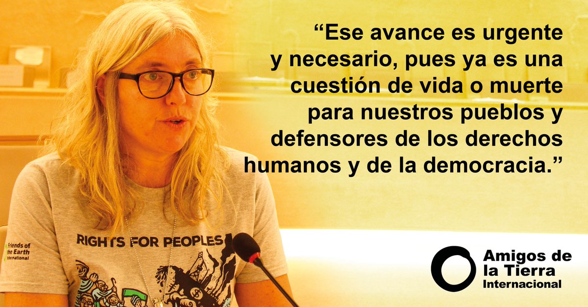 Amigos de la Tierra INTERNACIONAL COPINH