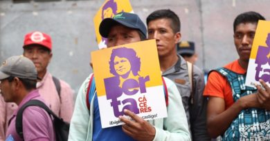 Comunicado sobre lectura sentencia causa Berta Cáceres Comunicado sobre lectura sentencia causa Berta Cáceres