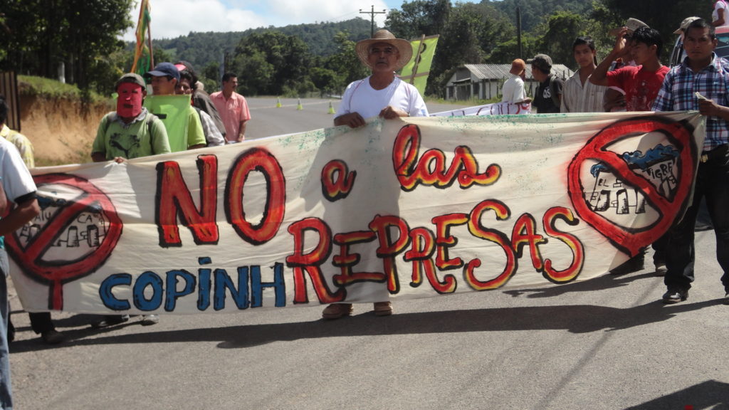 Millón de dólares que invierte el gobierno en represas - COPINH