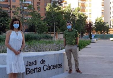 El Ayuntamiento de Valencia pone el nombre de la activista medioambiental Berta Cáceres a un jardín de la ciudad El Ayuntamiento de Valencia pone el nombre de la activista medioambiental Berta Cáceres a un jardín de la ciudad