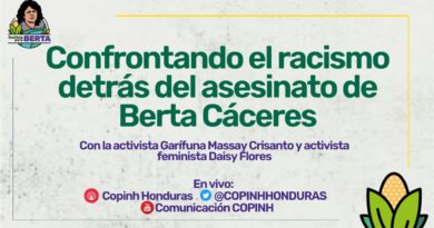 Confrontando el racismo detrás del asesinato de Berta Cáceres Confrontando el racismo detrás del asesinato de Berta Cáceres