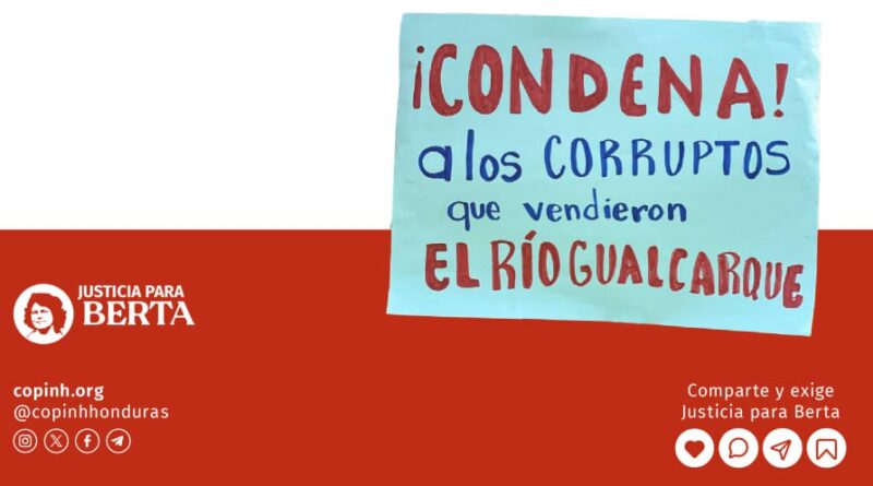 Se dictan condenas en el Caso Fraude sobre el Gualcarque