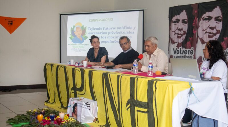 Tejiendo Futuro: Reflexiones desde el COPINH y Vijay Prashad sobre los escenarios preelectorales en Honduras