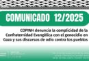COMUNICADO 12/2025 COPINH denuncia la complicidad de la Confraternidad Evangélica con el genocidio en Gaza y sus discursos de odio contra los pueblos
