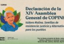 DECLARACIÓN DE LA XIV ASAMBLEA GENERAL DE COPINH