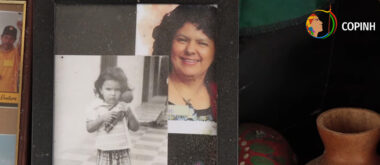 Última Navidad que Berta Cáceres compartió con su familia.