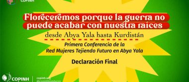 FLORECEREMOS, PORQUE LA GUERRA NO PUEDE ACABAR CON NUESTRAS RAÍCES