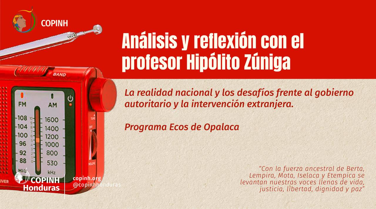 Análisis y reflexión con el profesor Hipólito Zúniga
